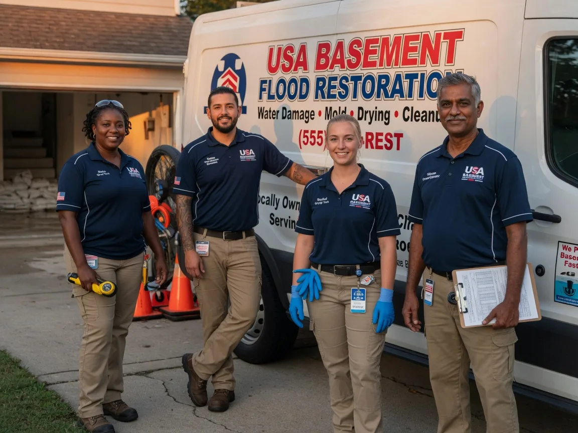 Basement Flood Cleanup company in Aimwell, LA